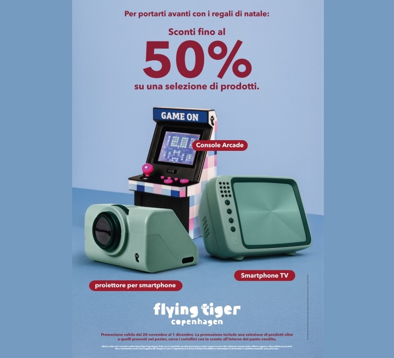 Sconti fino a 50% da Flying Tiger Copenhagen